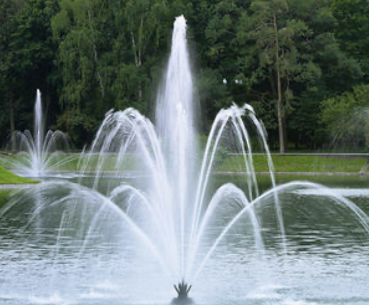 Плавающий фонтан Корвет 1600